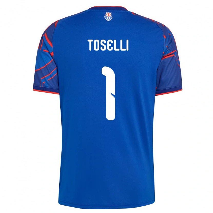 Danxen Kvinnor Cristopher Toselli #1 Kungligt Blå Röd Hemmatröja Matchtröjor 2026/27 Tröjor T-Tröja
