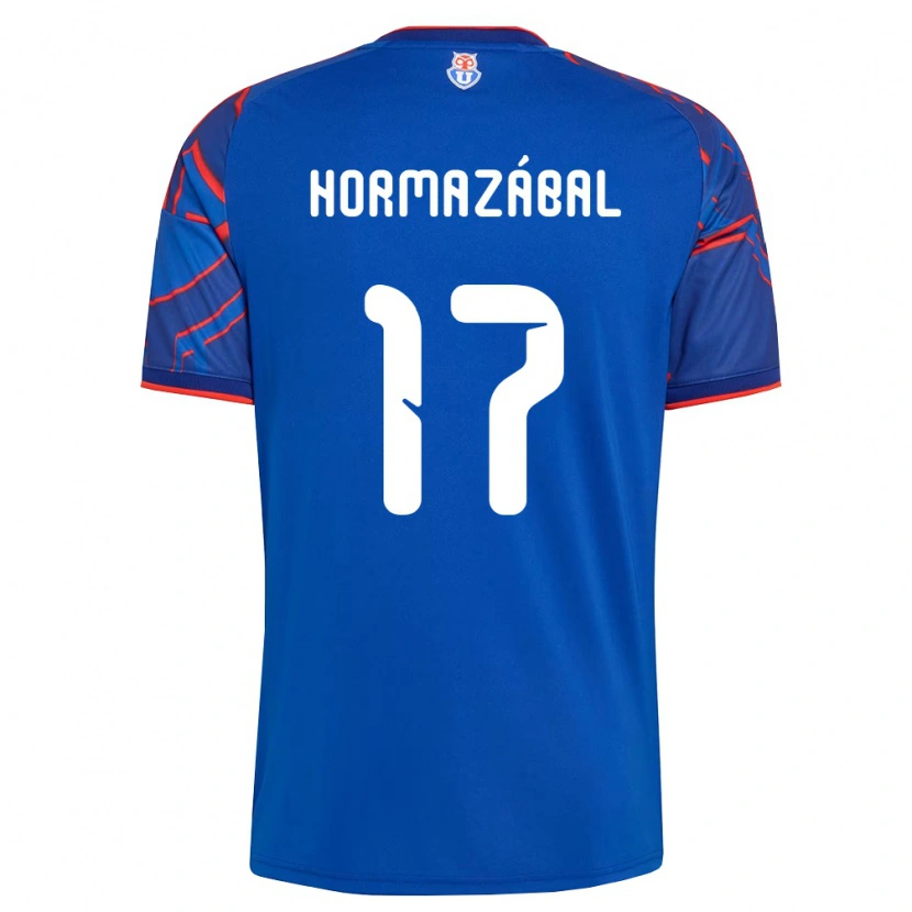 Danxen Kvinnor Fabián Hormazábal #17 Kungligt Blå Röd Hemmatröja Matchtröjor 2026/27 Tröjor T-Tröja