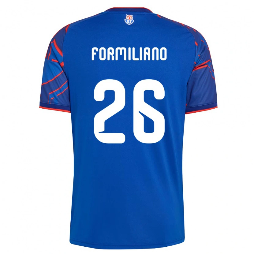 Danxen Kvinnor Fabricio Formiliano #26 Kungligt Blå Röd Hemmatröja Matchtröjor 2026/27 Tröjor T-Tröja