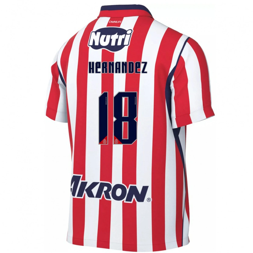 Danxen Kvinnor Montserrat Hernandez #18 Röd Vit Hemmatröja Matchtröjor 2026/27 Tröjor T-Tröja