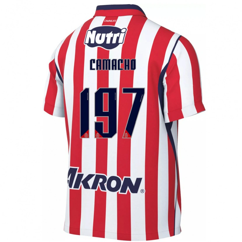 Danxen Kvinnor Xandor Camacho #197 Röd Vit Hemmatröja Matchtröjor 2026/27 Tröjor T-Tröja