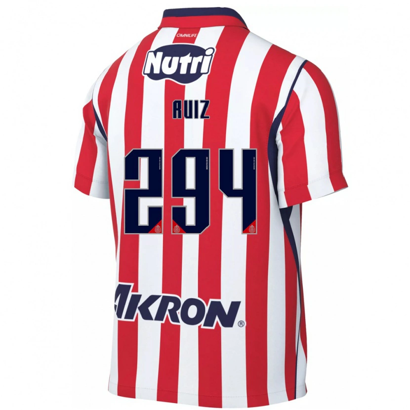Danxen Kvinnor Dilan Ruiz #294 Röd Vit Hemmatröja Matchtröjor 2026/27 Tröjor T-Tröja