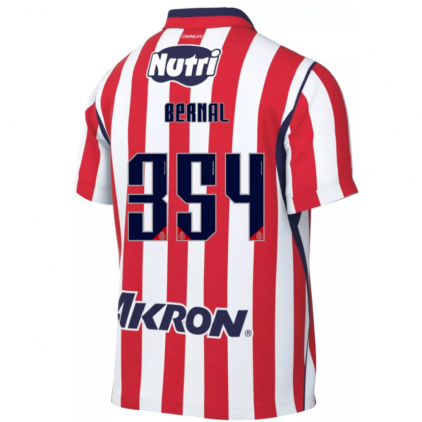 Danxen Kvinnor Carlos Bernal #354 Röd Vit Hemmatröja Matchtröjor 2026/27 Tröjor T-Tröja