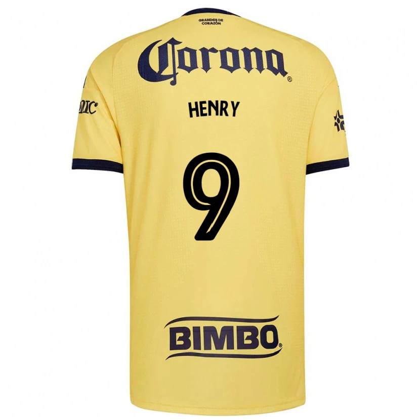 Danxen Kvinnor Henry Martin #9 Gul Röd Svart Hemmatröja Matchtröjor 2026/27 Tröjor T-Tröja