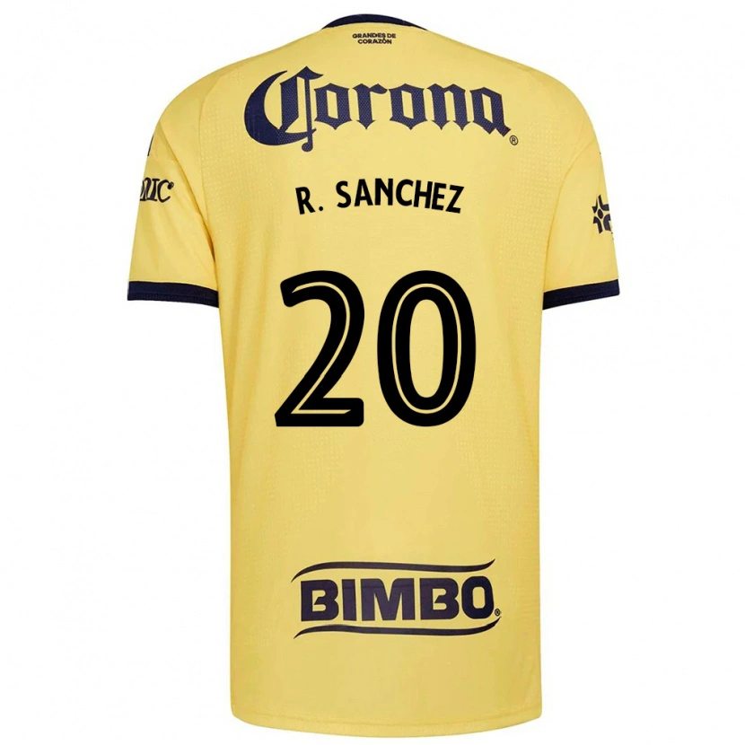Danxen Kvinnor Richard Sanchez #20 Gul Röd Svart Hemmatröja Matchtröjor 2026/27 Tröjor T-Tröja