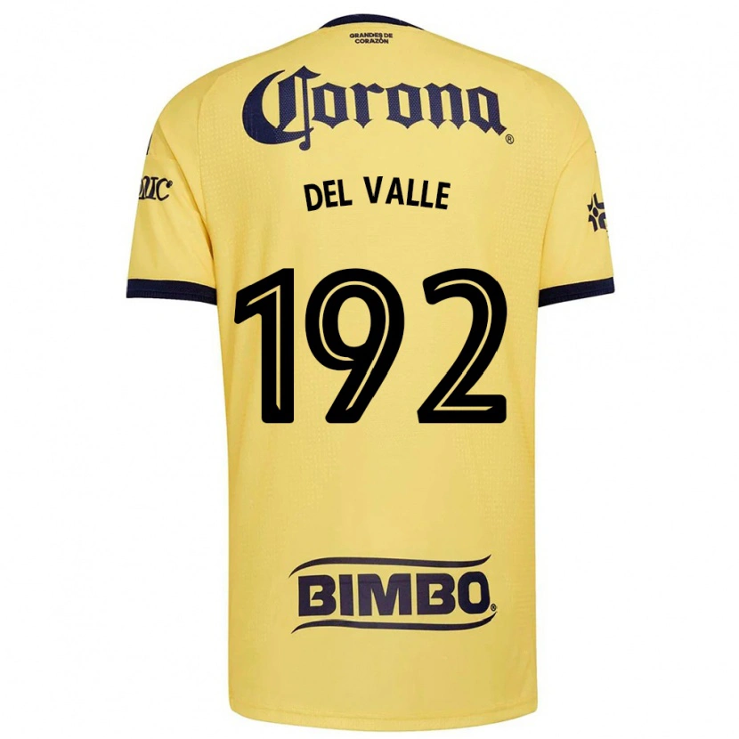 Danxen Kvinnor Yonathan Del Valle #192 Gul Röd Svart Hemmatröja Matchtröjor 2026/27 Tröjor T-Tröja