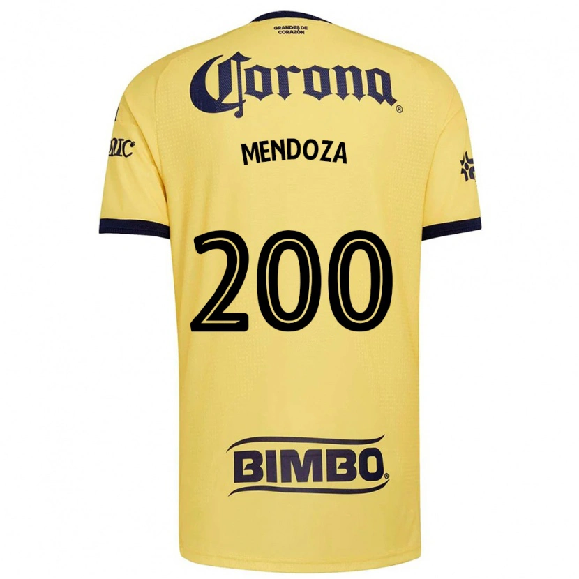 Danxen Kvinnor Luis Mendoza #200 Gul Röd Svart Hemmatröja Matchtröjor 2026/27 Tröjor T-Tröja