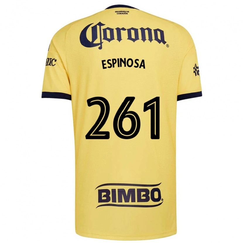 Danxen Kvinnor Diego Espinosa #261 Gul Röd Svart Hemmatröja Matchtröjor 2026/27 Tröjor T-Tröja
