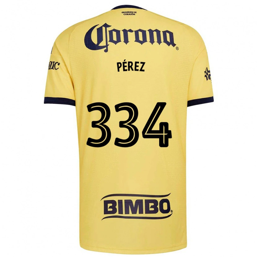 Danxen Kvinnor Diego Pérez #334 Gul Röd Svart Hemmatröja Matchtröjor 2026/27 Tröjor T-Tröja