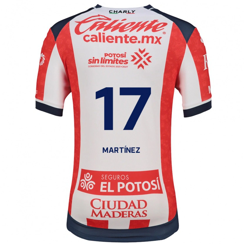 Danxen Kvinnor Gabriel Martínez #17 Röd Vit Svart Hemmatröja Matchtröjor 2026/27 Tröjor T-Tröja