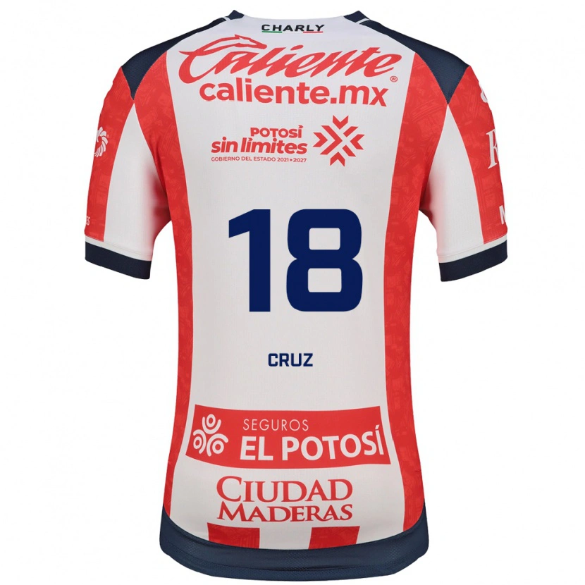 Danxen Kvinnor Aldo Cruz #18 Röd Vit Svart Hemmatröja Matchtröjor 2026/27 Tröjor T-Tröja