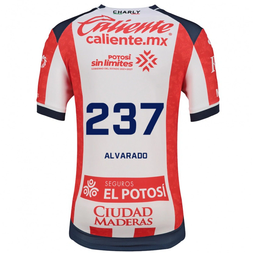 Danxen Kvinnor Luis Alvarado #237 Röd Vit Svart Hemmatröja Matchtröjor 2026/27 Tröjor T-Tröja