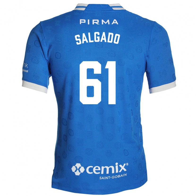 Danxen Kvinnor Bruno Salgado #61 Blå Vit Röd Hemmatröja Matchtröjor 2026/27 Tröjor T-Tröja