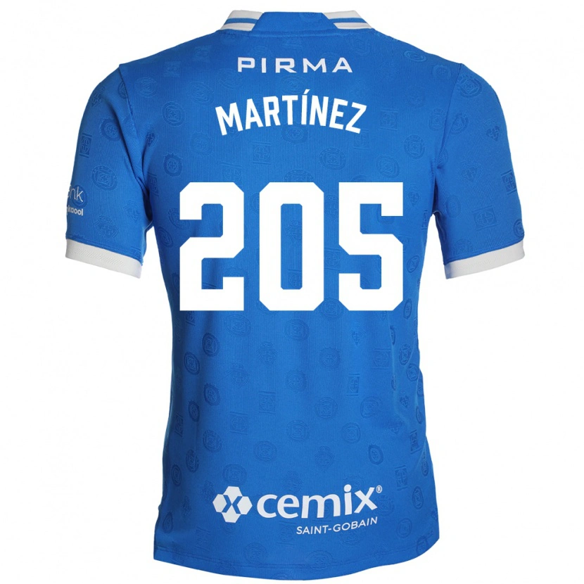 Danxen Kvinnor César Martínez #205 Blå Vit Röd Hemmatröja Matchtröjor 2026/27 Tröjor T-Tröja