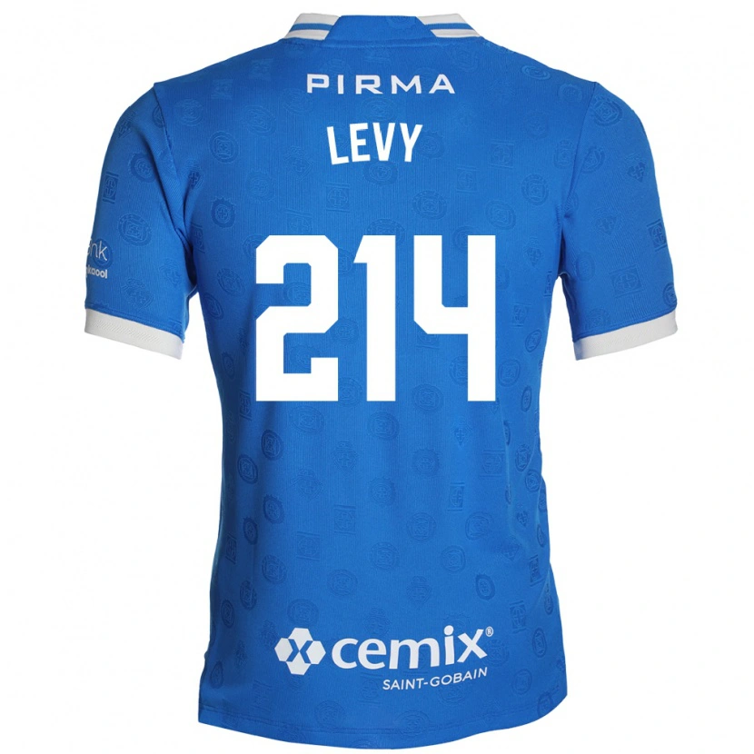 Danxen Kvinnor Mateo Levy #214 Blå Vit Röd Hemmatröja Matchtröjor 2026/27 Tröjor T-Tröja