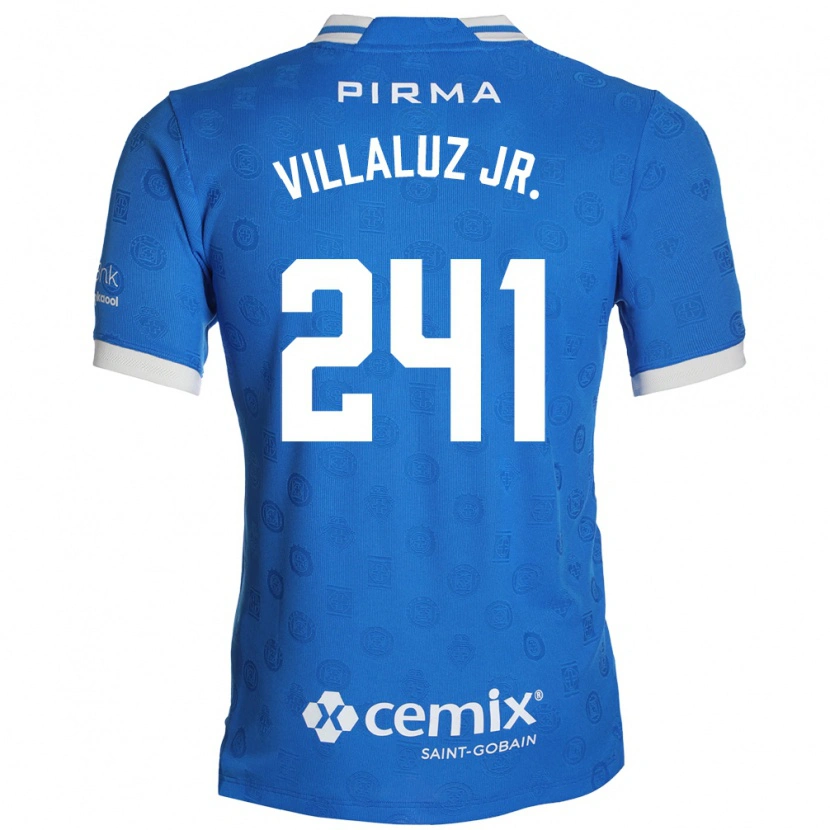Danxen Kvinnor César Villaluz Jr. #241 Blå Vit Röd Hemmatröja Matchtröjor 2026/27 Tröjor T-Tröja