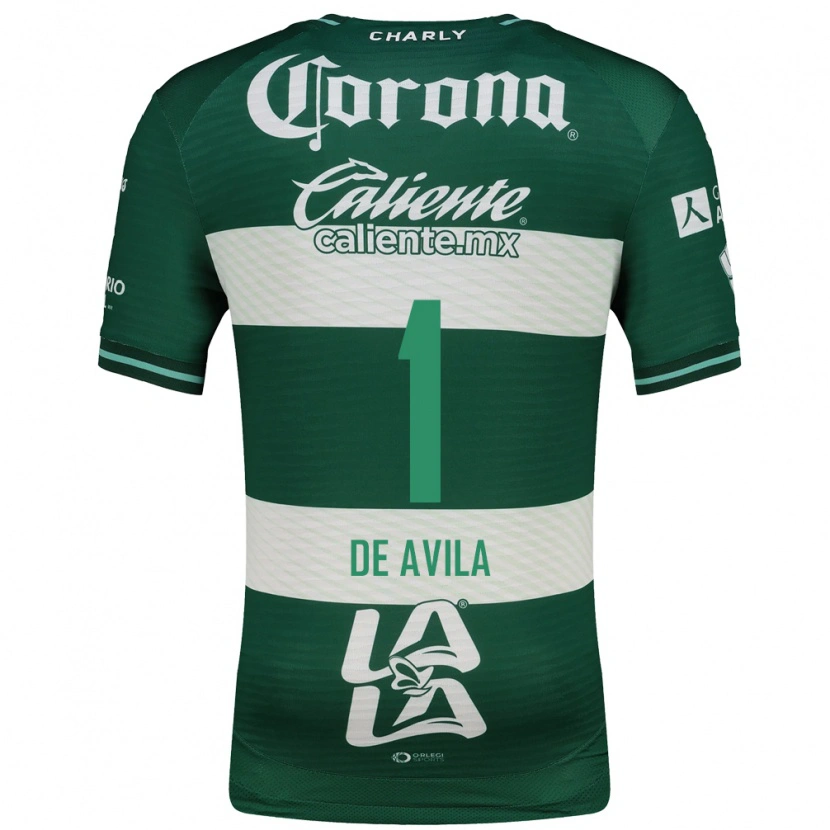 Danxen Kvinnor Hannia De Avila #1 Grön Vit Hemmatröja Matchtröjor 2026/27 Tröjor T-Tröja