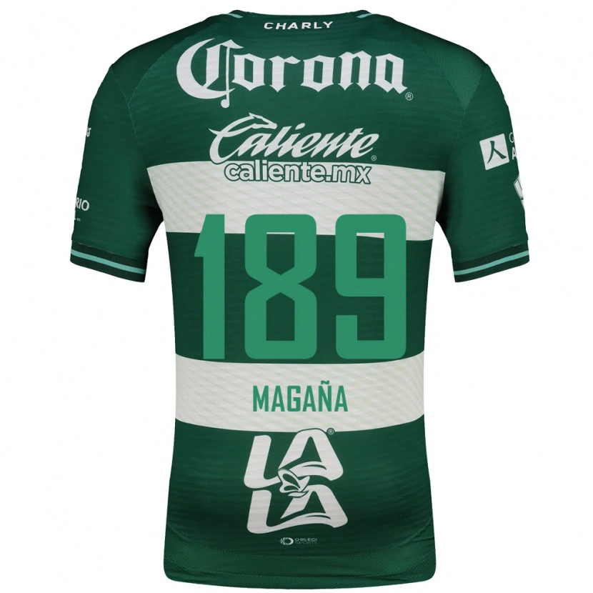 Danxen Kvinnor Emilio Magaña #189 Grön Vit Hemmatröja Matchtröjor 2026/27 Tröjor T-Tröja