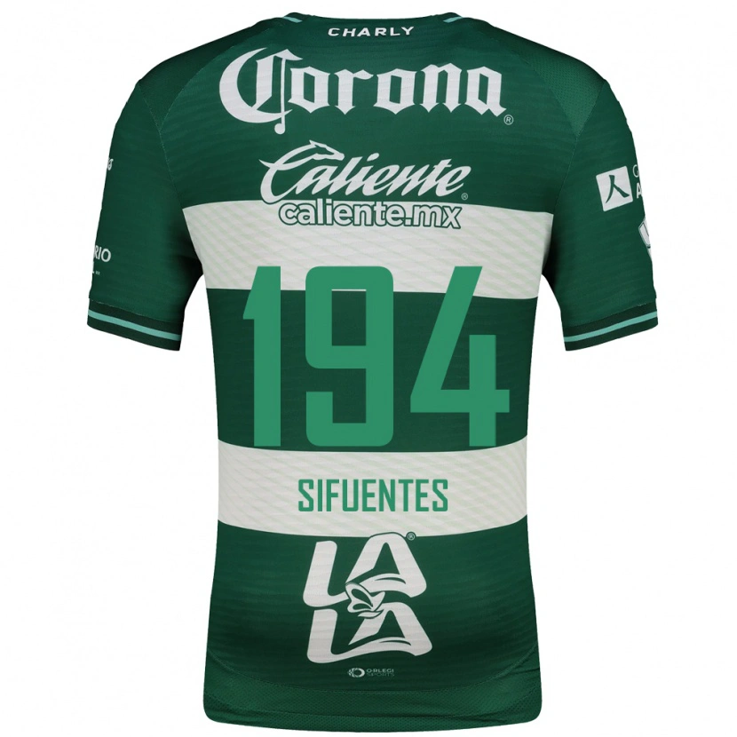 Danxen Kvinnor José Manuel Sifuentes #194 Grön Vit Hemmatröja Matchtröjor 2026/27 Tröjor T-Tröja