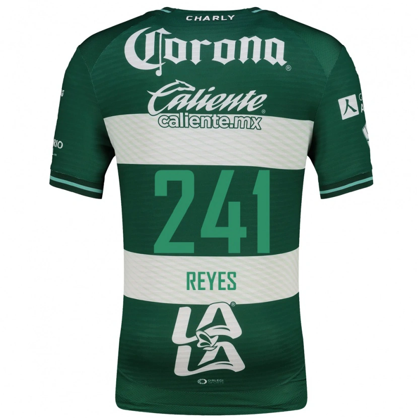 Danxen Kvinnor Julio Reyes #241 Grön Vit Hemmatröja Matchtröjor 2026/27 Tröjor T-Tröja