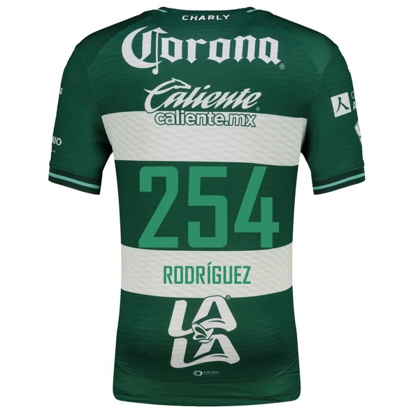 Danxen Kvinnor Héctor Rodríguez #254 Grön Vit Hemmatröja Matchtröjor 2026/27 Tröjor T-Tröja
