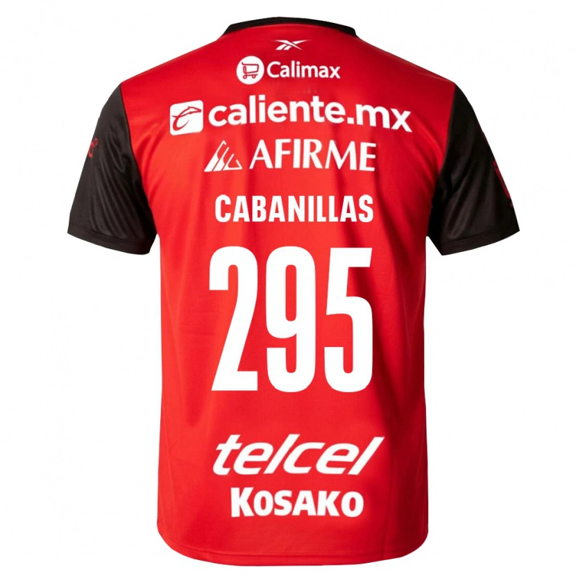 Danxen Kvinnor Osvaldo Cabanillas #295 Svart Röd Hemmatröja Matchtröjor 2026/27 Tröjor T-Tröja