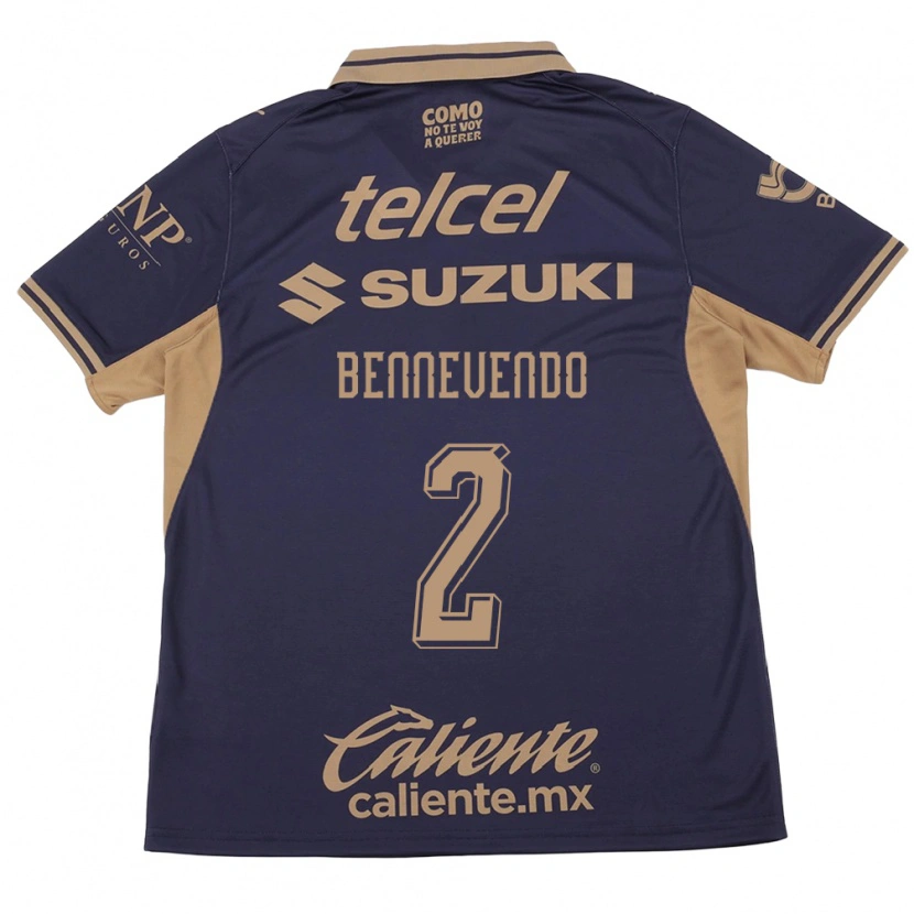 Danxen Kvinnor Pablo Bennevendo #2 Lila Brun Hemmatröja Matchtröjor 2026/27 Tröjor T-Tröja
