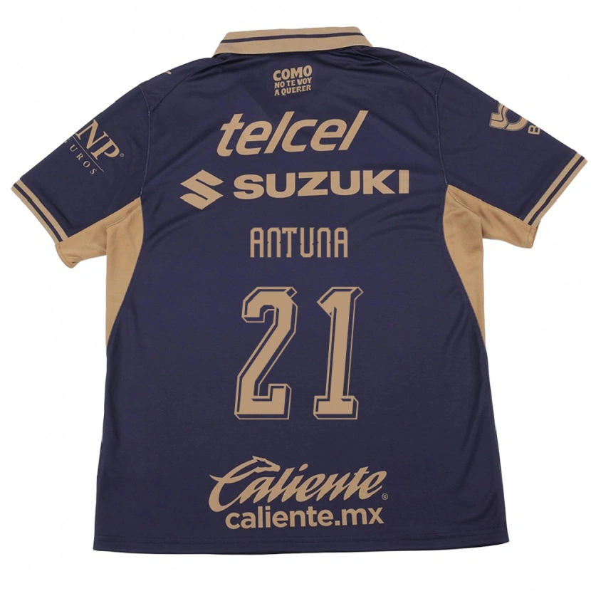Danxen Kvinnor Uriel Antuna #21 Lila Brun Hemmatröja Matchtröjor 2026/27 Tröjor T-Tröja