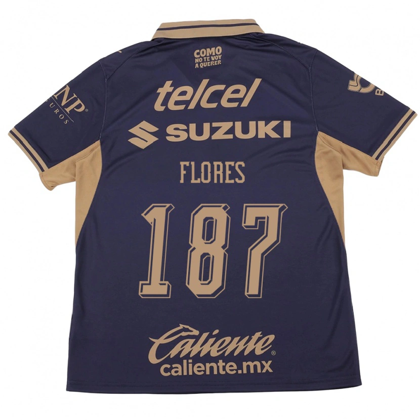 Danxen Kvinnor Jonathan Flores #187 Lila Brun Hemmatröja Matchtröjor 2026/27 Tröjor T-Tröja
