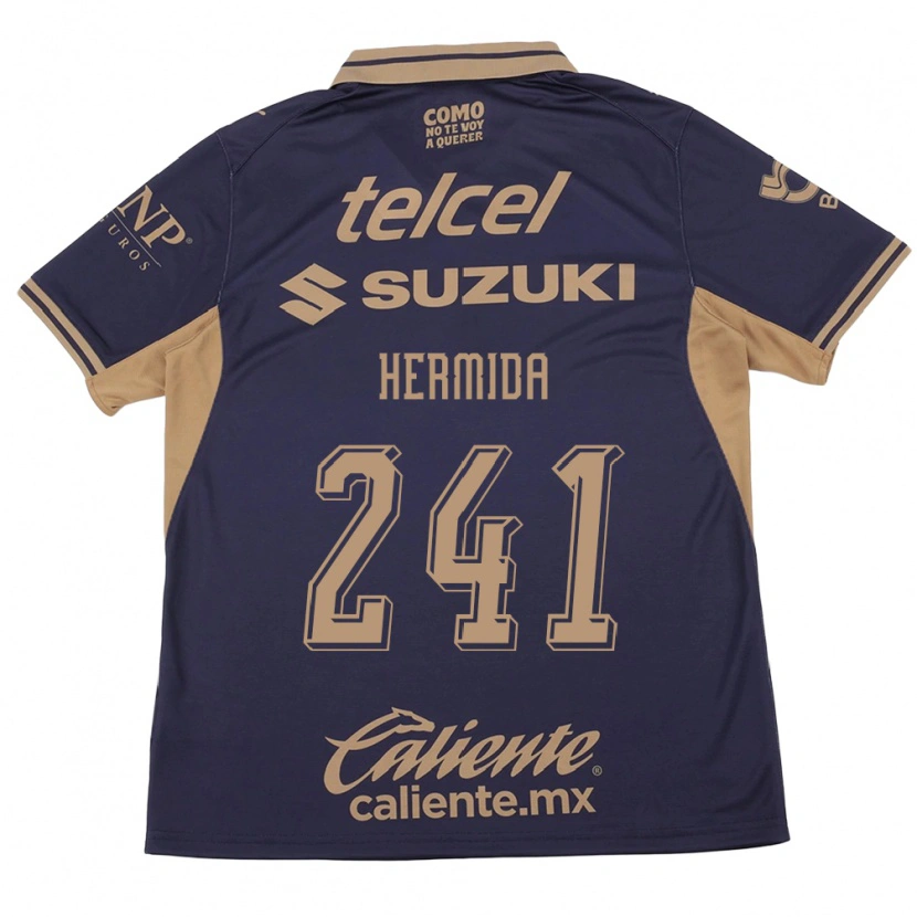 Danxen Kvinnor Emiliano Hermida #241 Lila Brun Hemmatröja Matchtröjor 2026/27 Tröjor T-Tröja