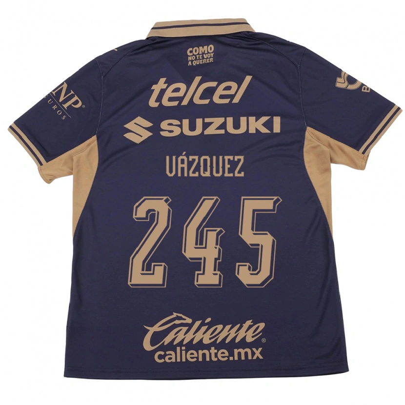 Danxen Kvinnor Austin Vázquez #245 Lila Brun Hemmatröja Matchtröjor 2026/27 Tröjor T-Tröja