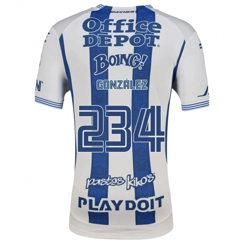 Danxen Kvinnor Oswaldo González #234 Vit Marinblå Hemmatröja Matchtröjor 2026/27 Tröjor T-Tröja