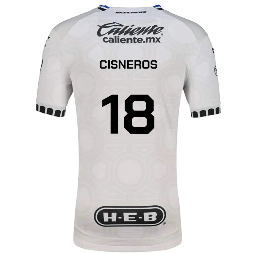 Danxen Kvinnor Ronaldo Cisneros #18 Vit Svart Blå Hemmatröja Matchtröjor 2026/27 Tröjor T-Tröja