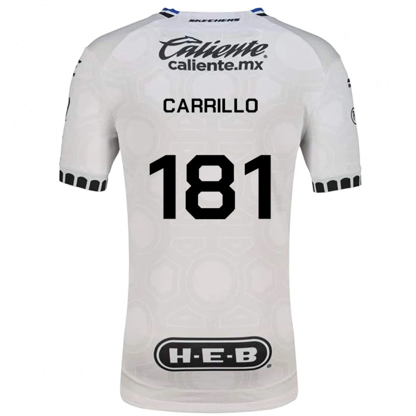 Danxen Kvinnor Ángel Carrillo #181 Vit Svart Blå Hemmatröja Matchtröjor 2026/27 Tröjor T-Tröja