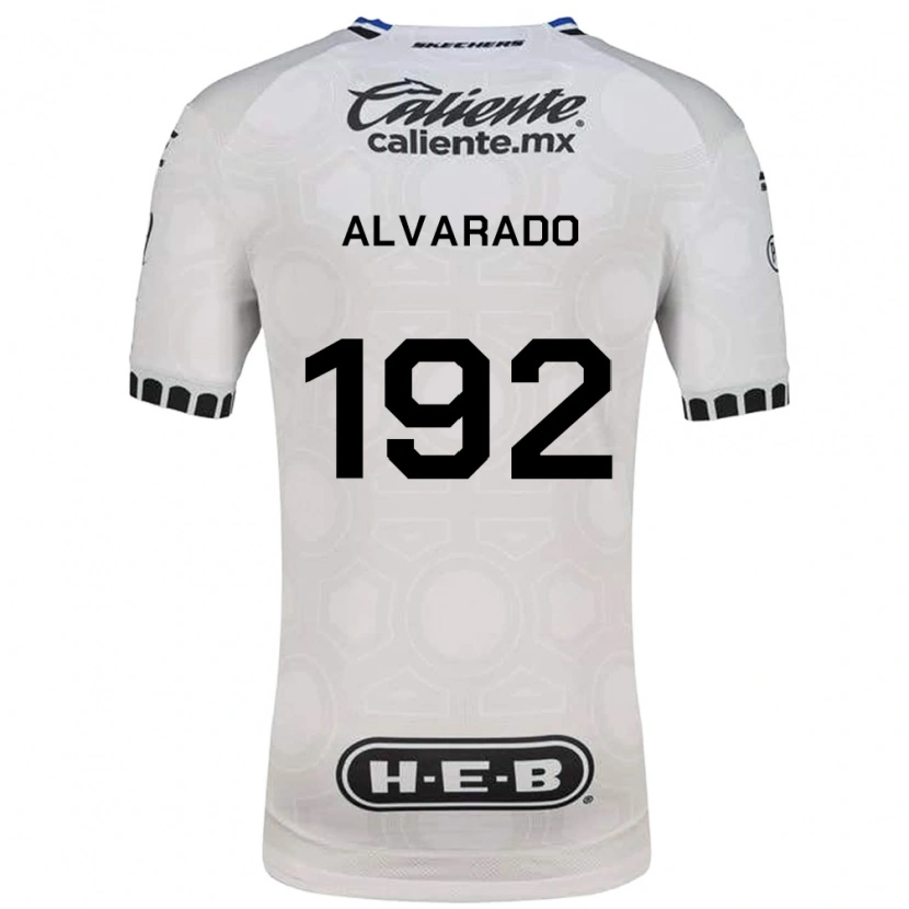 Danxen Kvinnor Edwin Alvarado #192 Vit Svart Blå Hemmatröja Matchtröjor 2026/27 Tröjor T-Tröja