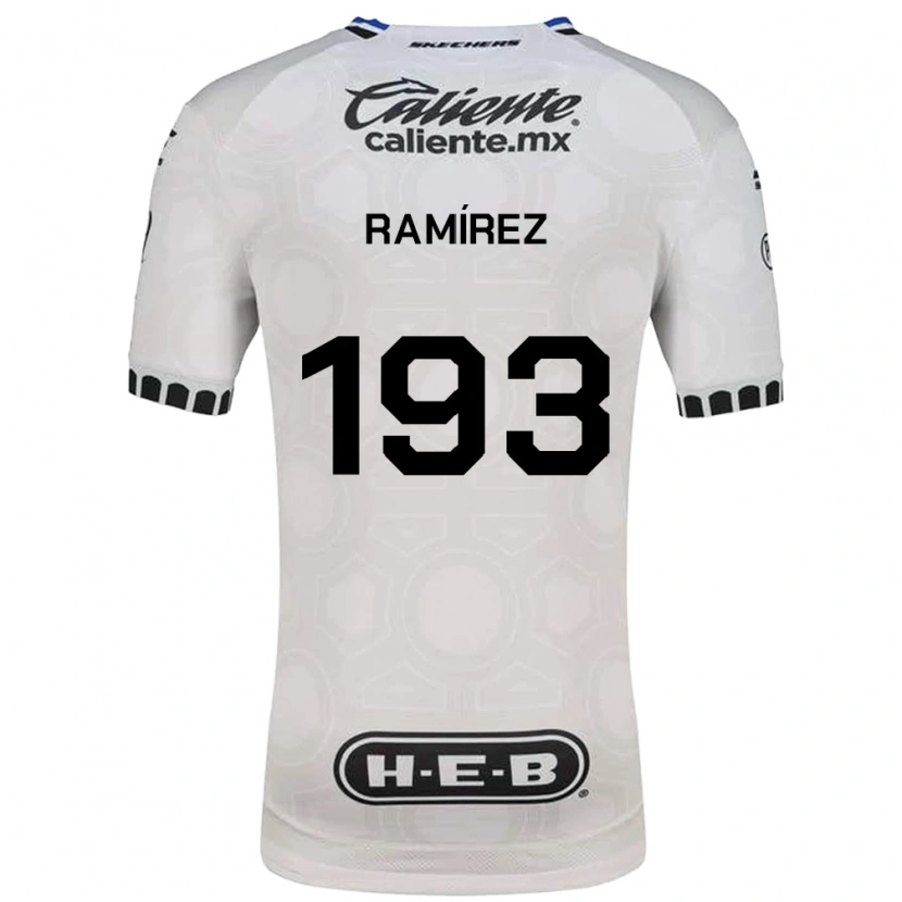 Danxen Kvinnor Ángel Ramírez #193 Vit Svart Blå Hemmatröja Matchtröjor 2026/27 Tröjor T-Tröja