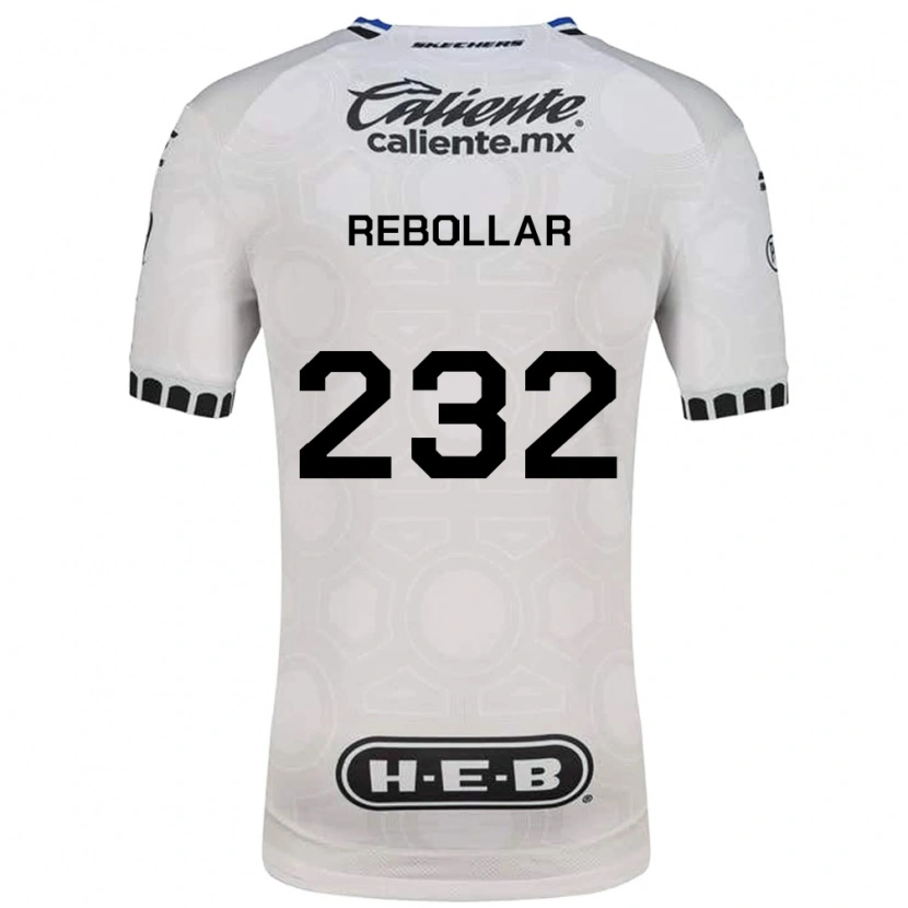 Danxen Kvinnor Jonathan Rebollar #232 Vit Svart Blå Hemmatröja Matchtröjor 2026/27 Tröjor T-Tröja