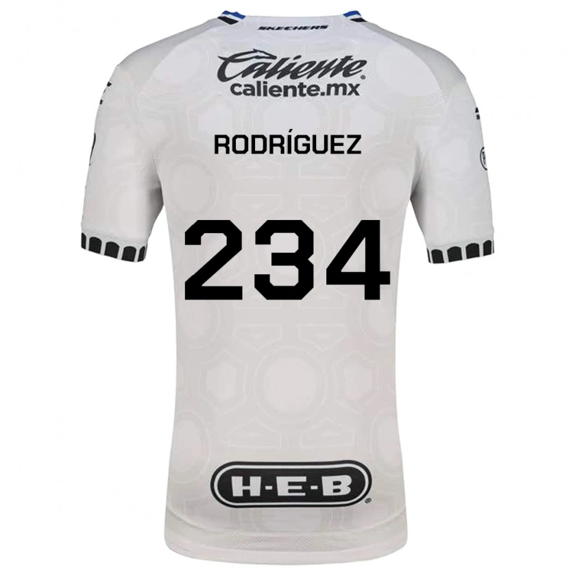 Danxen Kvinnor Alejandro Rodríguez #234 Vit Svart Blå Hemmatröja Matchtröjor 2026/27 Tröjor T-Tröja