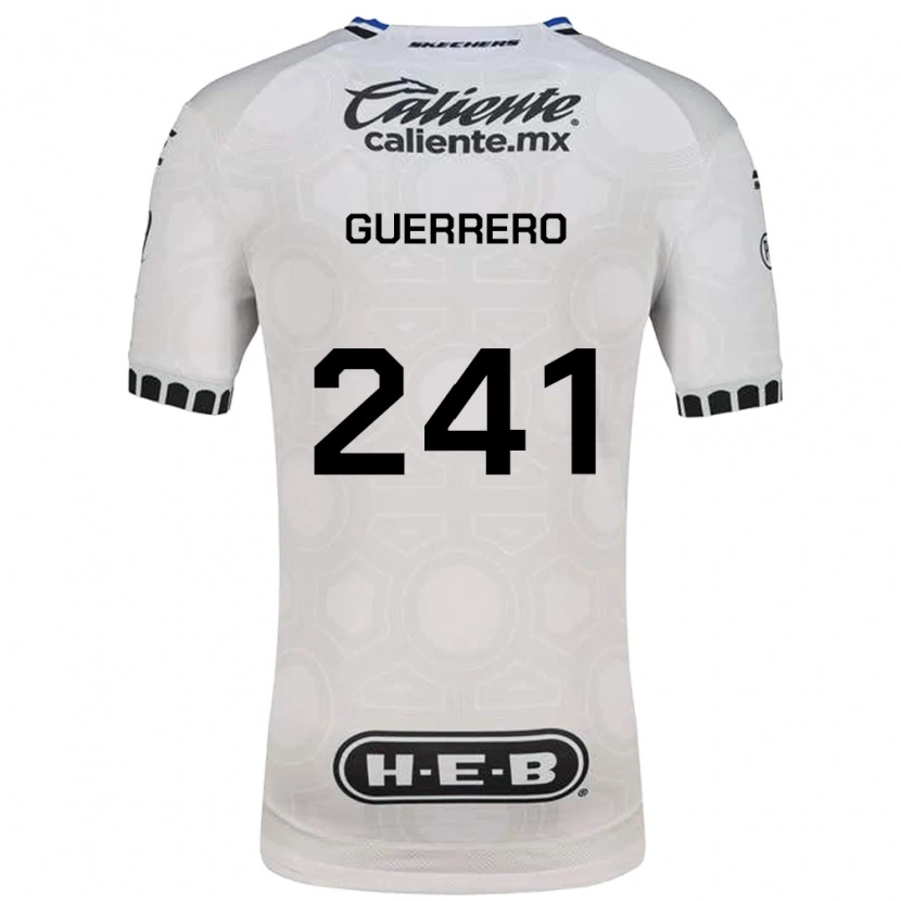 Danxen Kvinnor Emiliano Guerrero #241 Vit Svart Blå Hemmatröja Matchtröjor 2026/27 Tröjor T-Tröja