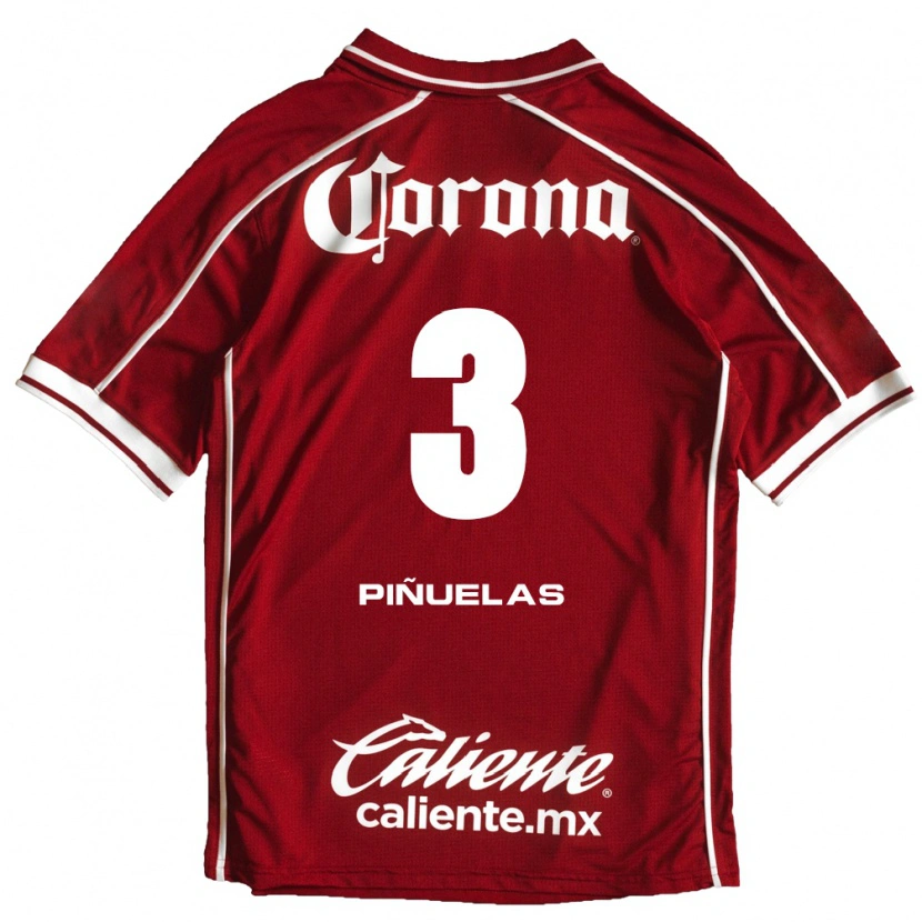 Danxen Kvinnor Fernando Piñuelas #3 Vit Röd Hemmatröja Matchtröjor 2026/27 Tröjor T-Tröja