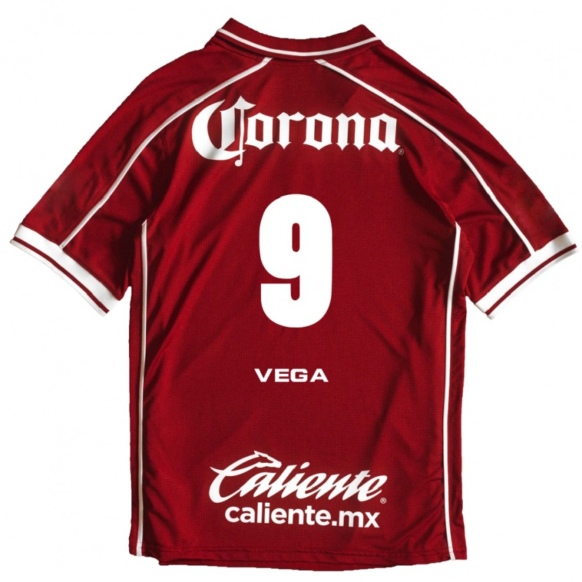 Danxen Kvinnor Alexis Vega #9 Vit Röd Hemmatröja Matchtröjor 2026/27 Tröjor T-Tröja