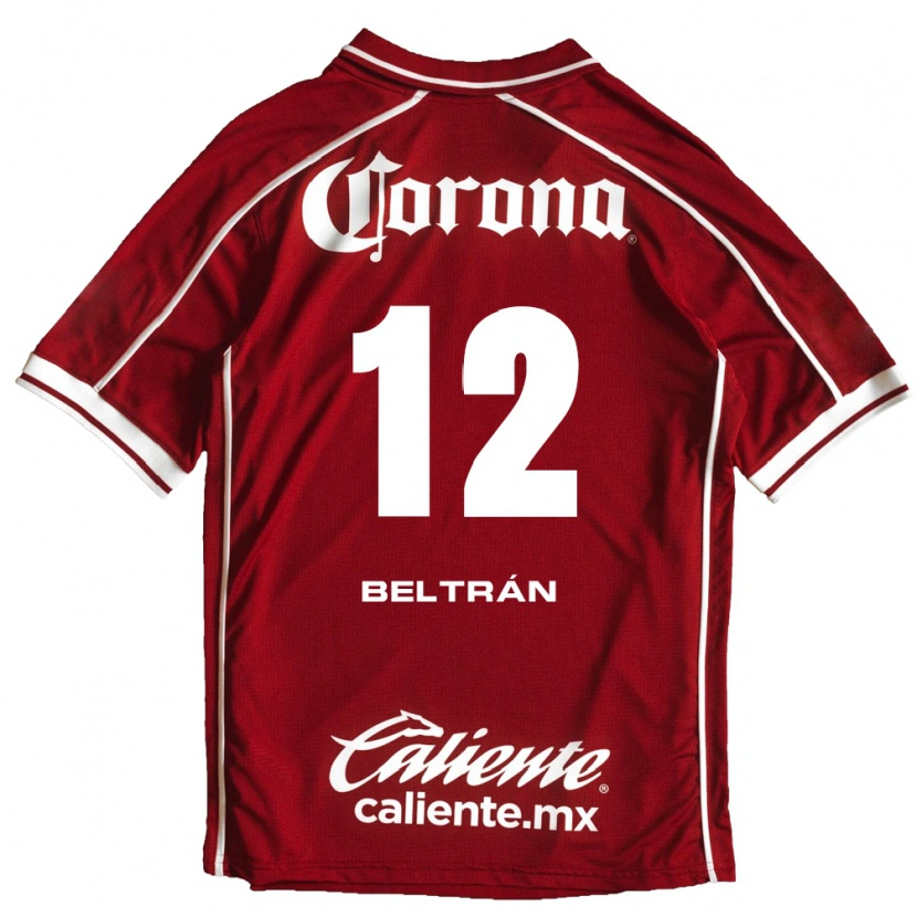 Danxen Kvinnor Ronaldo Beltrán #12 Vit Röd Hemmatröja Matchtröjor 2026/27 Tröjor T-Tröja
