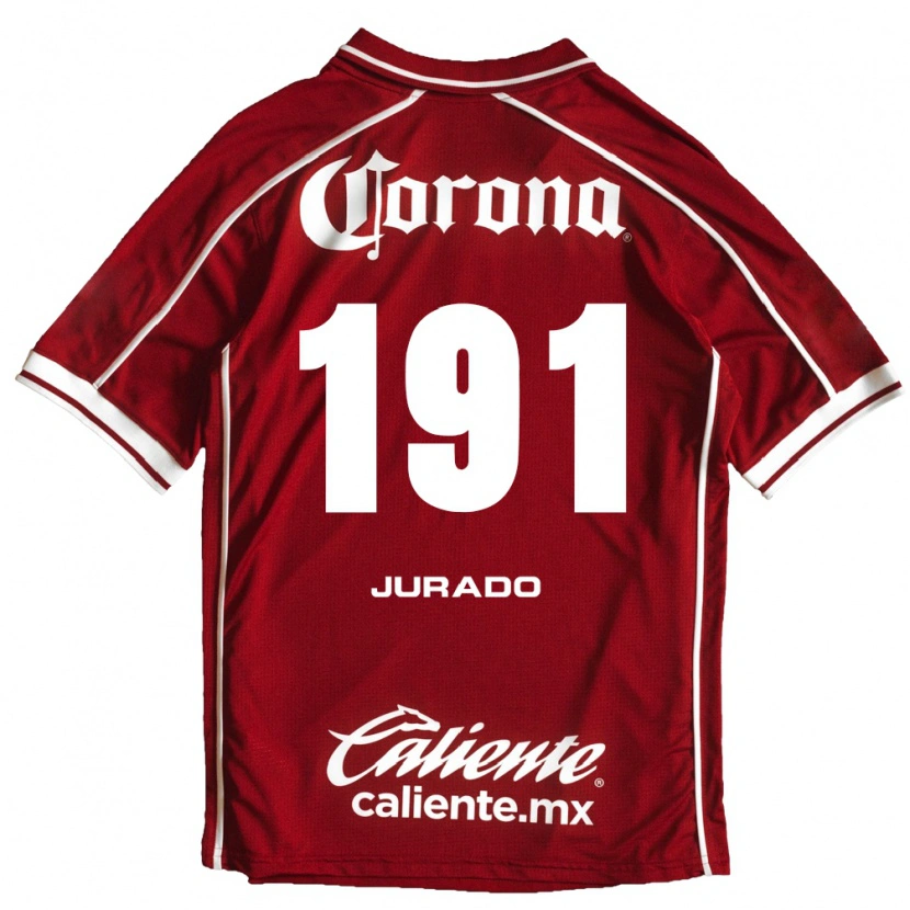 Danxen Kvinnor Pablo Jurado #191 Vit Röd Hemmatröja Matchtröjor 2026/27 Tröjor T-Tröja
