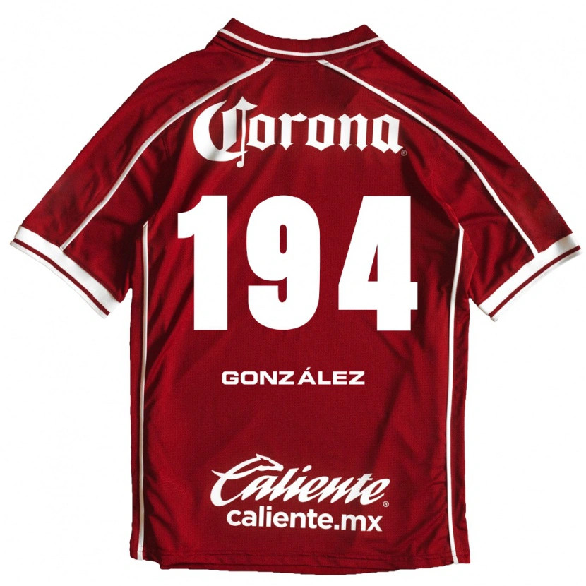 Danxen Kvinnor Cristopher González #194 Vit Röd Hemmatröja Matchtröjor 2026/27 Tröjor T-Tröja