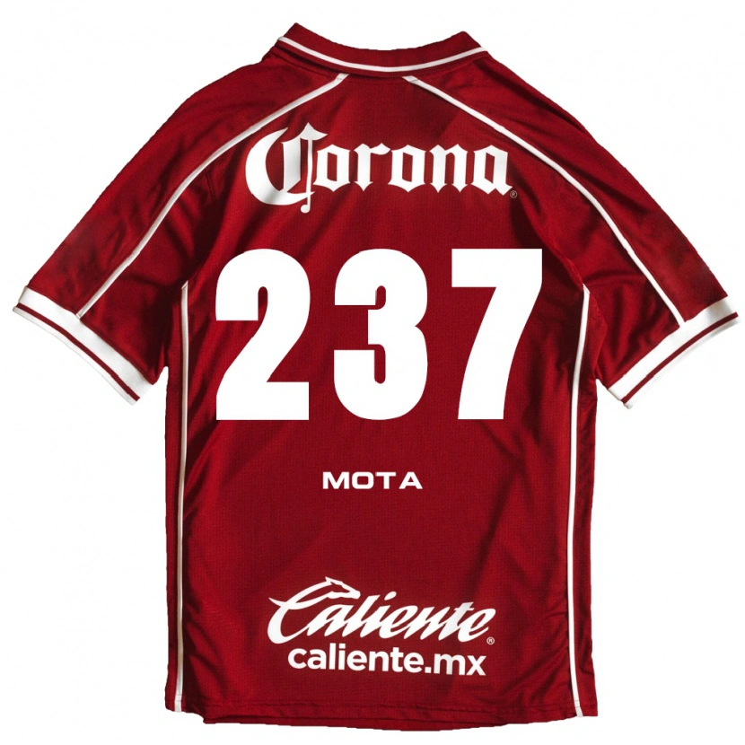 Danxen Kvinnor Diego Mota #237 Vit Röd Hemmatröja Matchtröjor 2026/27 Tröjor T-Tröja