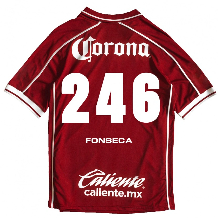 Danxen Kvinnor Fernando Fonseca #246 Vit Röd Hemmatröja Matchtröjor 2026/27 Tröjor T-Tröja