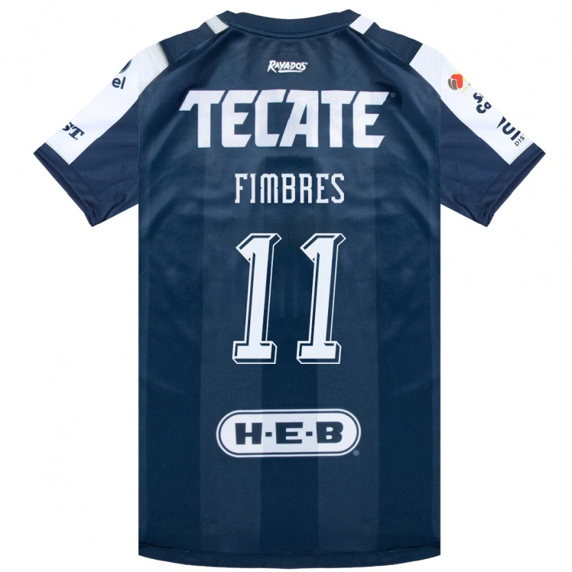 Danxen Kvinnor Iker Fimbres #11 Bläckblå Vit Röd Hemmatröja Matchtröjor 2026/27 Tröjor T-Tröja