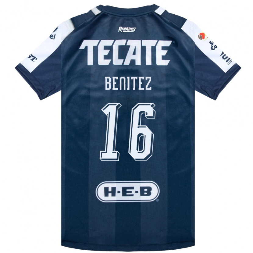 Danxen Kvinnor Xanic Benitez #16 Bläckblå Vit Röd Hemmatröja Matchtröjor 2026/27 Tröjor T-Tröja