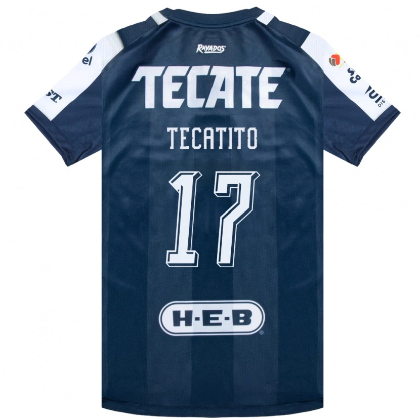 Danxen Kvinnor Jesús Corona #17 Bläckblå Vit Röd Hemmatröja Matchtröjor 2026/27 Tröjor T-Tröja