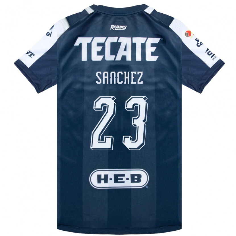 Danxen Kvinnor Gustavo Sanchez #23 Bläckblå Vit Röd Hemmatröja Matchtröjor 2026/27 Tröjor T-Tröja
